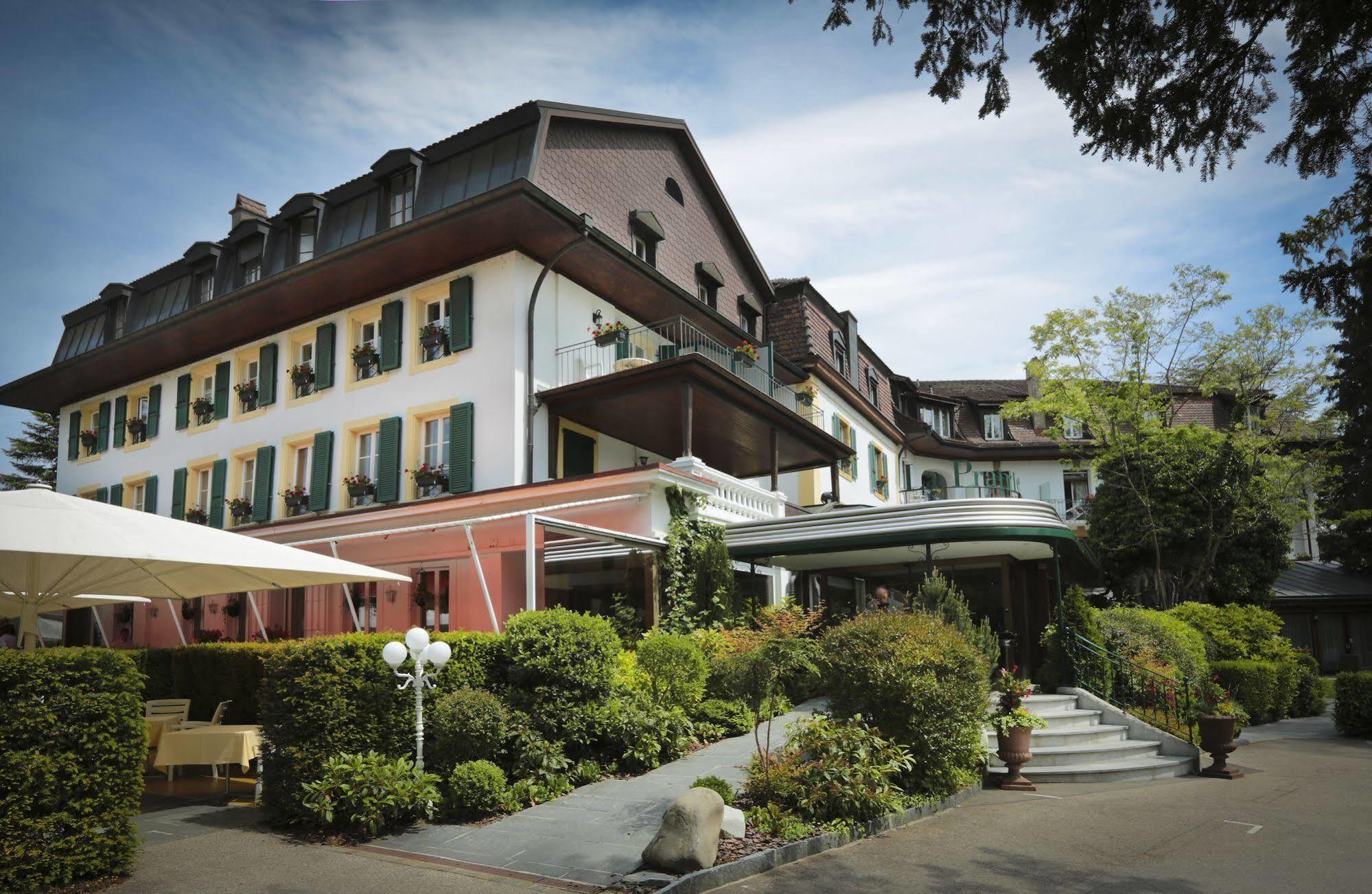 Hotel La Prairie, Swiss Bike Hotel Івердон-ле-Бен Екстер'єр фото